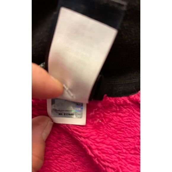 North Face northface osito fleece Jacket coat sweatshirt Xs- MED hot dark pink - Picture 7 of 12